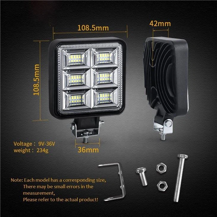 Truck Led Work Light 144W